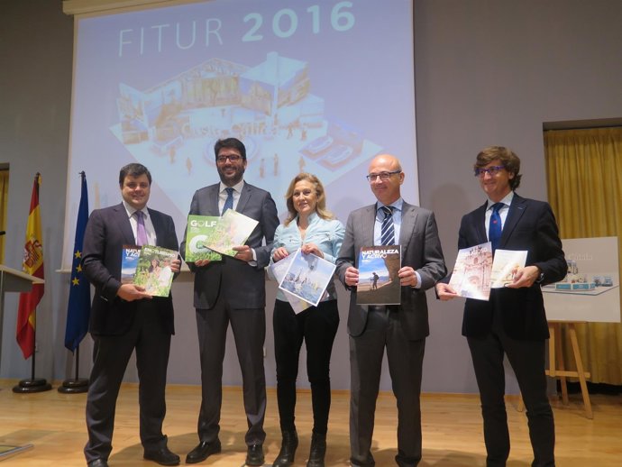 Presentación de la programación del stand de la Región de Murcia en FITUR