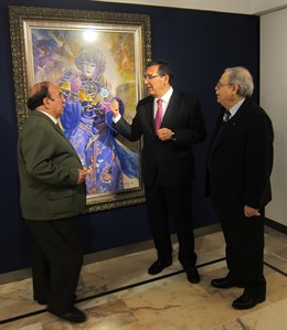 Exposición sobre el carnavl de Venecia de Juan Valdés
