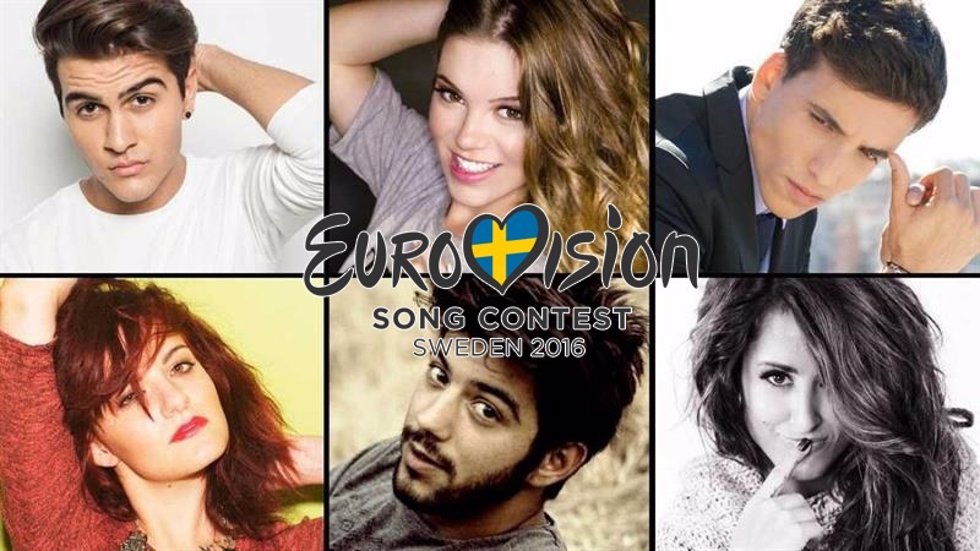 Fragmentos 30 segundos canciones de Eurovisión 2016
