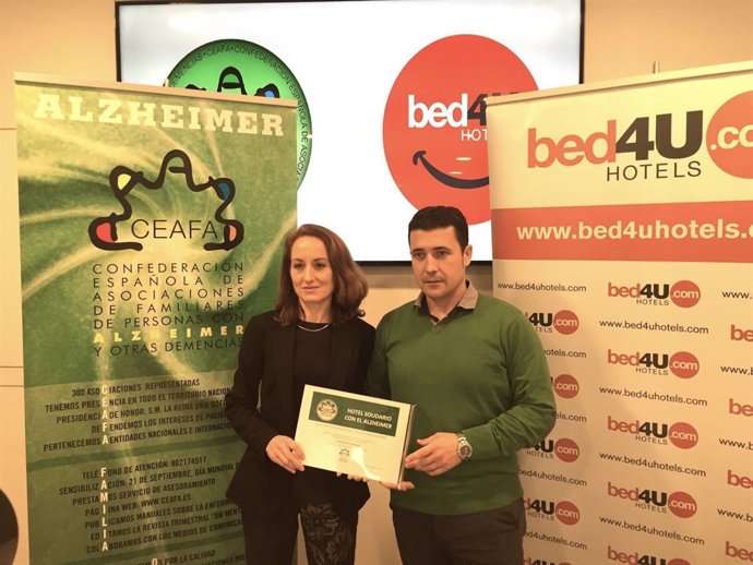 CEAFA y Bed4U hoteles crean la primera red de hoteles solidarios con Alzheimer