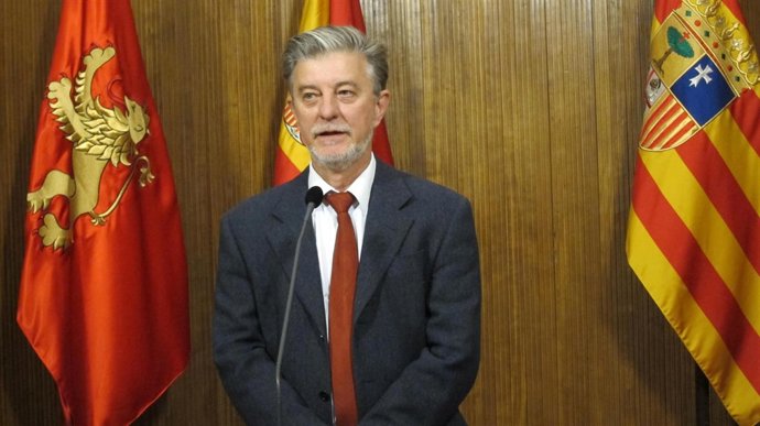 El alcalde de Zaragoza, Pedro Santisteve