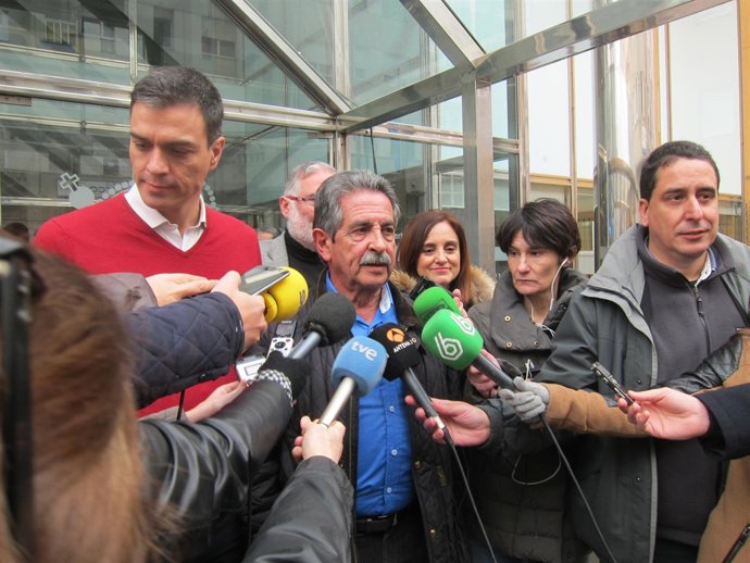 Declaraciones de Sánchez y Revilla tras su reunión