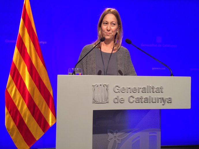 Neus Munté, consellera de la Presidencia de la Generalitat