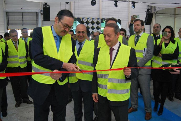 Inauguración planta de Tánger de Europac