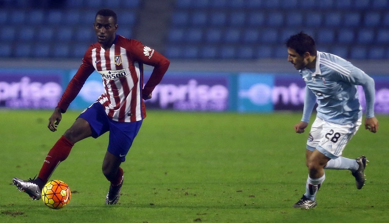 Jackson Martínez en el Celta - Atlético Madrid