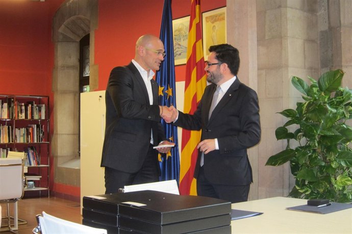 Conseller Raül Romeva, Roger Albinyana