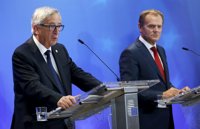 Tusk y Juncker advierten de que Schengen puede caer si no se aplican medidas acordadas