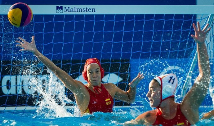 Laura Ester waterpolo selección femenina Mundial Kazán