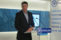 Albiol (PP) critica la "incoherencia" de los socialistas