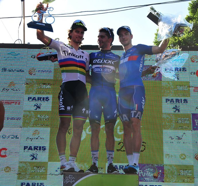 Gaviria, Sagan y Viviani en el Tour de San Luis