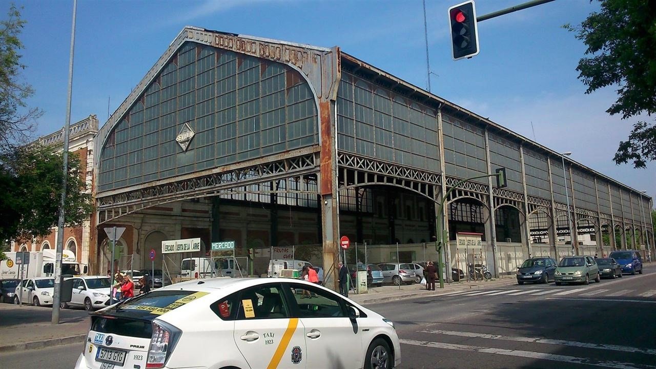 Antigua estación de Cádiz.