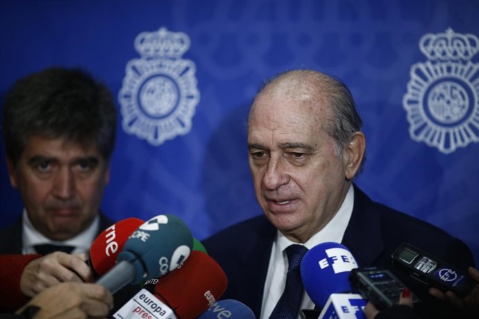 El ministro del Interior, Jorge Fernández Díaz