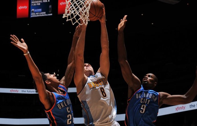 Ibaka en el Oklahoma City Thunder - Denver Nuggets
