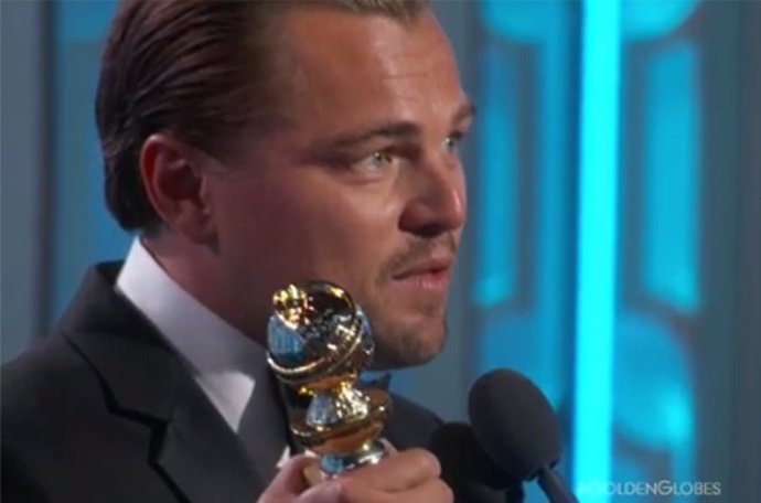 Leonardo DiCaprio, el gran vencedor de los Globos de Oro