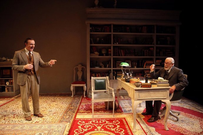 Representación de 'La sesión final de Freud'