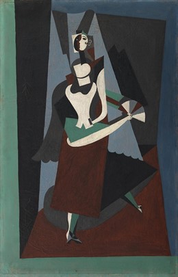 Cuadro 'Blanquita' de Picasso que se podrá ver en la exposición 'Cubismo y guerr