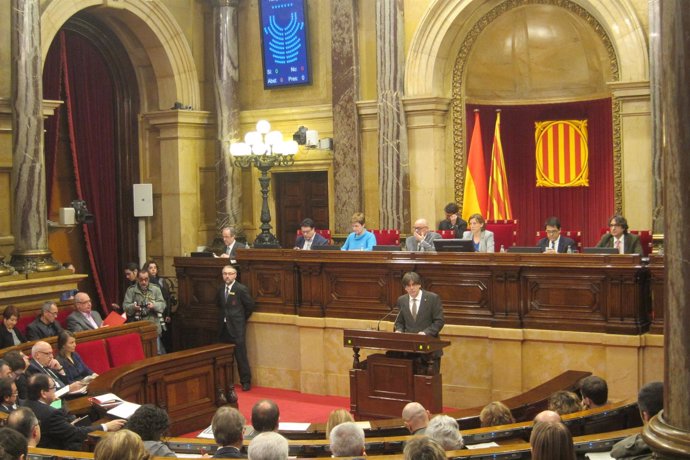 Carles Puigdemont, presidente de la Generalitat