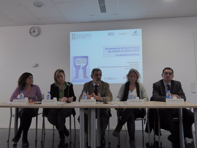 Presentación del programa de detección precoz del cáncer de colon en Sant Cugat