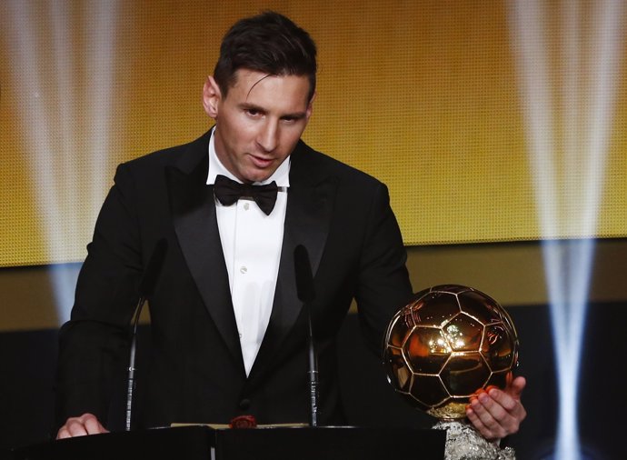 Messi, con su quinto Balón de Oro