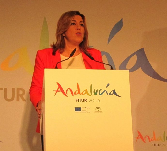 Susana Díaz, en Fitur
