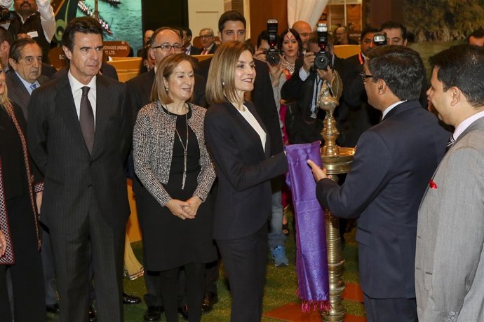 Reina letizia en fitur