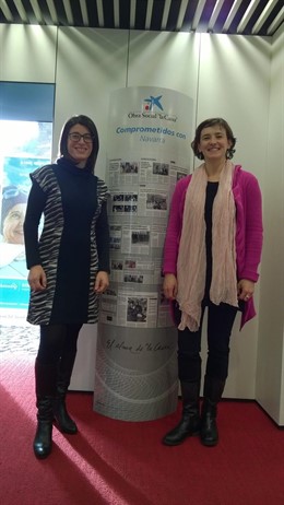 Herminia Garcés Bueno y Maddi Mandazen Elizalde