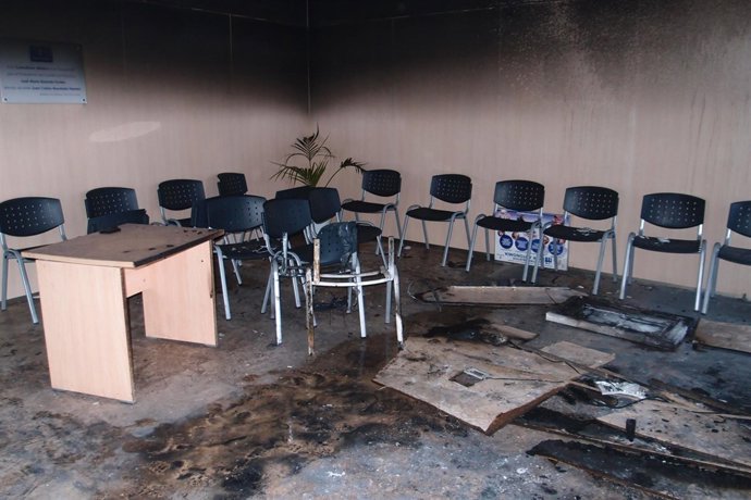 Incendio consultorio   