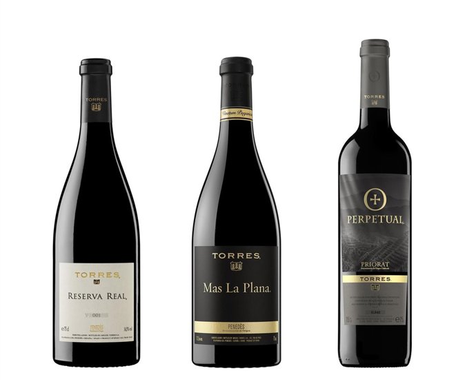 Vinos de Bodegas Torres: Reserva Real, Mas La Plana y Perpetual