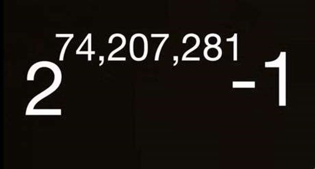 Número primo más grande