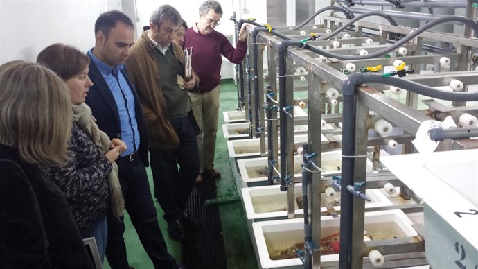 Visita al centro Agua del Pino en Cartaya. 