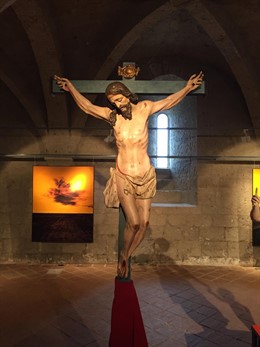 Cristo del Amparo de la parroquia de El Salvador de Gordaliza de la Loma