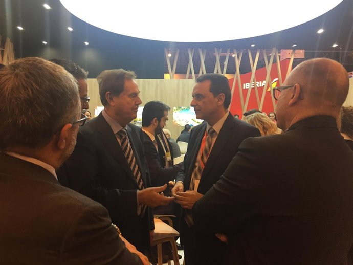 José Ortíz  junto a Gabriel Escarrer padre