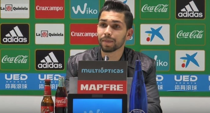 El brasileño Petros Matheus, jugador del Real Betis