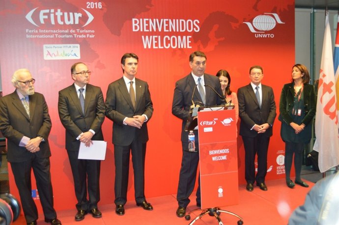 Recepción de la OMT en Fitur