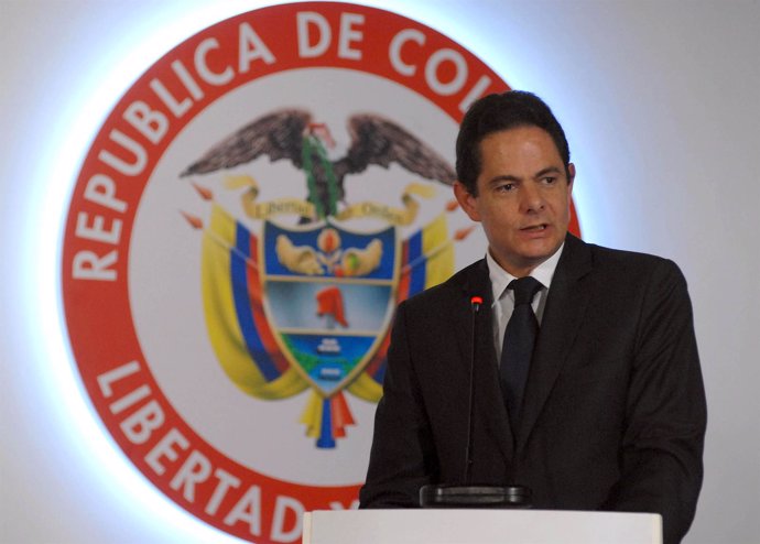 El ministro del Interior y de Justicia, Germán Vargas Lleras