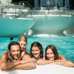 Spa termal para niños en Caldea