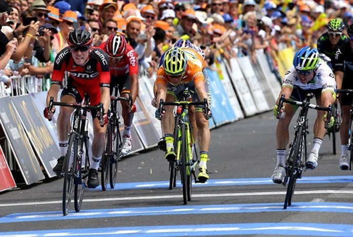 Simon Gerrans gana la tercera etapa del Tour Down Under