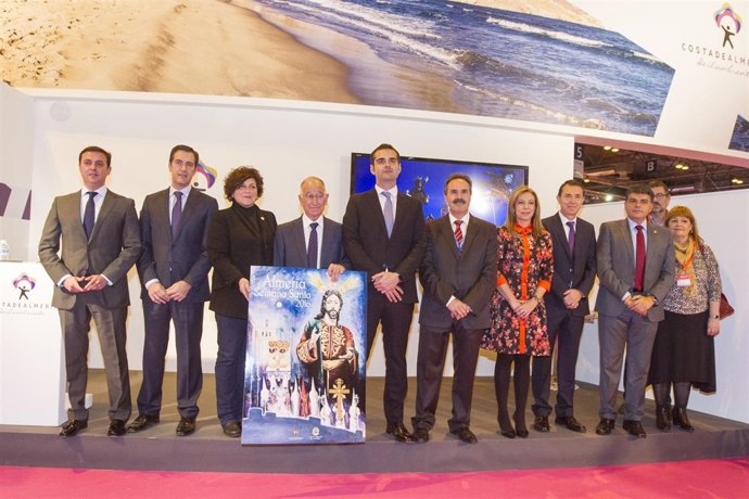 El Ayuntamiento de Almería ha presentado su Semana Santa 2016 en Fitur.