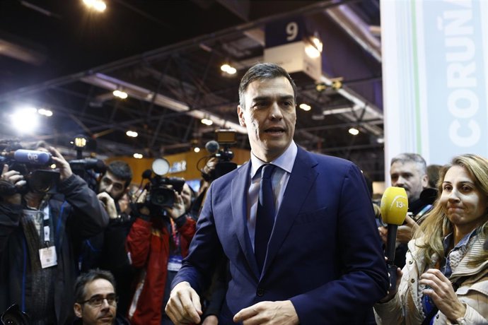 Pedro Sánchez en Fitur