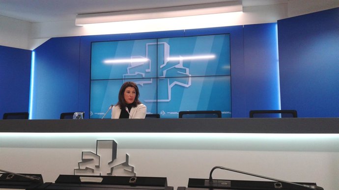 Parlamentaria y portavoz del PP vasco, Laura Garrido