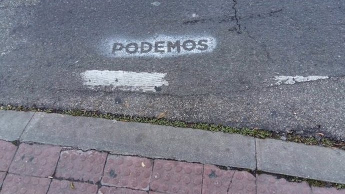 Pintada de Podemos