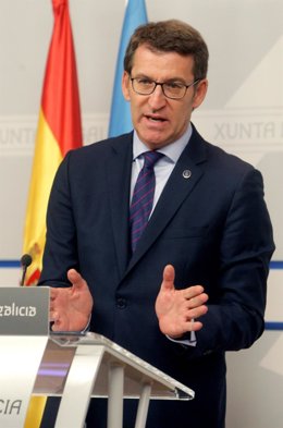 Alberto Núñez Feijóo comparecerá en rolda de prensa para dar conta dos asuntos t