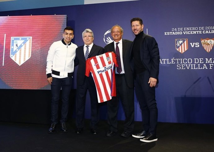 El Atlético de Madrid plantará el Olivo de la Paz