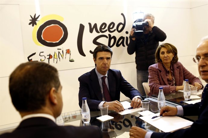 El ministro José Manuel Soria en Fitur