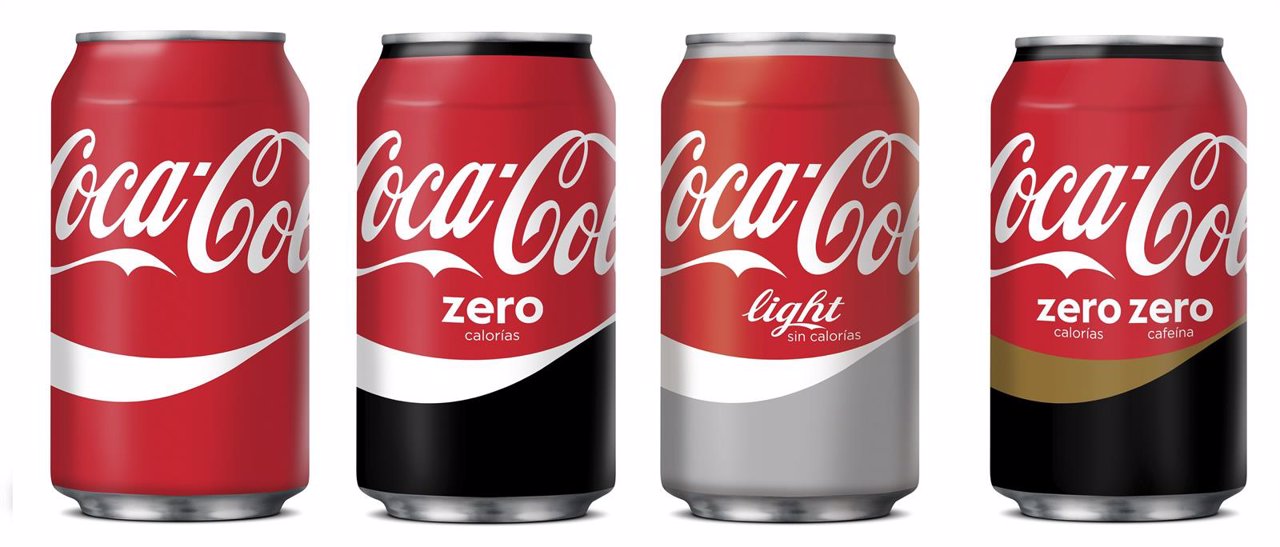 Coca-Cola latas nueva imagen 