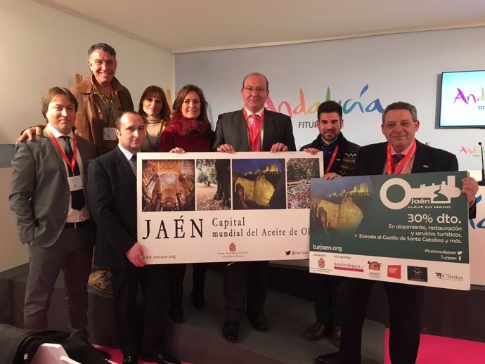 Presentación en Fitur de 'Jaén por descubrir' y 'Jaén, llave en mano'.