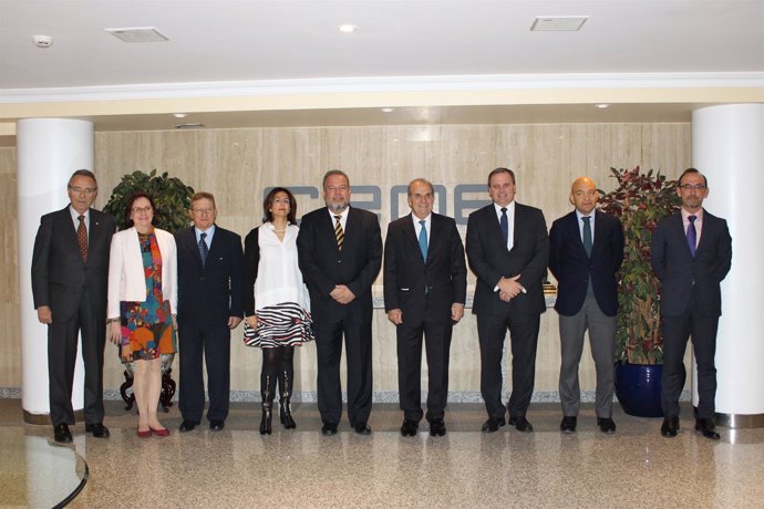 Reunión de la CEOE con el ministro de Turismo de Cuba, Manuel Marrero.