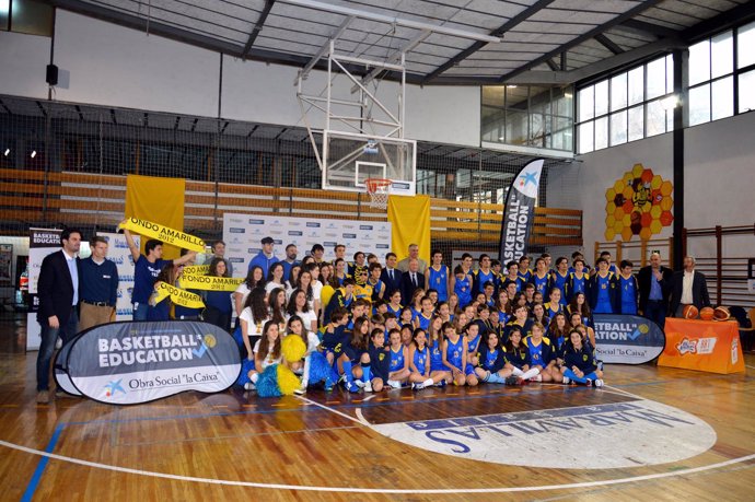 Programa educativo 'Basketball is Education' de Obra Social 'la Caixa'