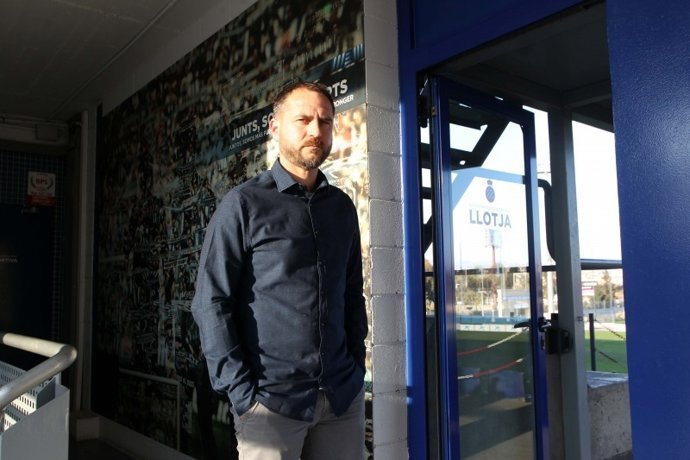 El todavía director deportivo del RCD Espanyol, Óscar Perarnau