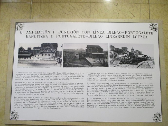 Ampliada Al 14 De Febrero La Exposición Del 150 Aniversario De La Línea A Triano